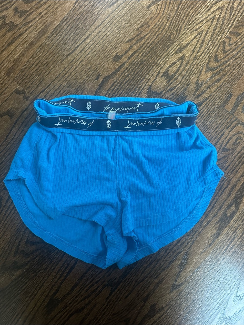 Free People Movement Women's Ribbed High waisted Lounge Shorts